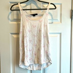 Skull cashmere tank